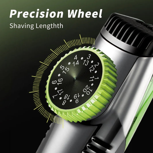 Vacuum Beard Trimmer – Adjustable & Mess-Free