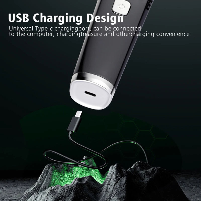 Vacuum Beard Trimmer – Adjustable & Mess-Free