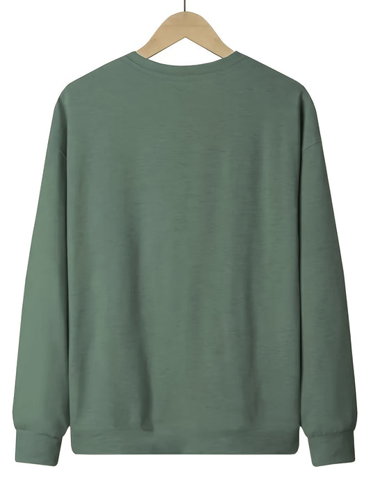 Christmas European Floral Print Women's Sweater