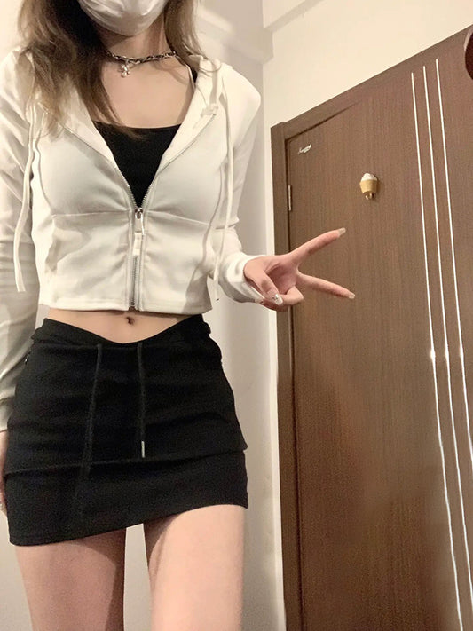 Girls' Slim Fitting And Slimming Short Jacket