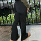 European And American Sports Yoga Style Slim-fitting Long Pants Women's Clothing
