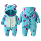 Baby Hooded Fleece Jumpsuit