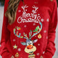 Christmas Women Printed Crew Neck Sweatshirt