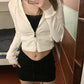 Girls' Slim Fitting And Slimming Short Jacket
