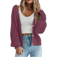 Loose Knitted Coat Women's Clothing
