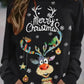 Christmas Women Printed Crew Neck Sweatshirt