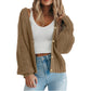 Loose Knitted Coat Women's Clothing