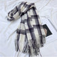 Plaid Scarf Women's Autumn And Winter Scarf