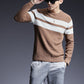 Men's Sweater All-match All-match Sweater Striped Sweater Men